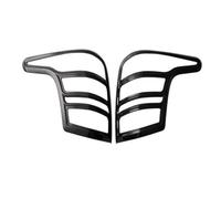 Adornos de pilotos traseros Cubierta De Luz Trasera ABS Para Mitsubishi L200 Para Triton MQ 2015-2019. Accesorios Para Faros Traseros. Estilo Para Coche Cubierta de luz trasera(Aspecto de carbono)