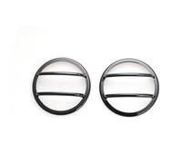 Adornos de pilotos traseros Cubierta Decorativa Para Faros De Señalización Giro Llanta Para Jeep Para Wrangler JK 2007-2017 Accesorios Exteriores Para trasera cubierta protector(Black A)