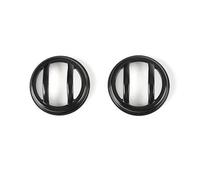 Adornos de pilotos traseros Cubierta Decorativa Para Faros De Señalización Giro Llanta Para Jeep Para Wrangler JK 2007-2017 Accesorios Exteriores Para trasera cubierta protector(Black B)