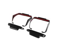 Adornos de pilotos traseros Cubiertas Adhesivas Para Faros Traseros Para Jeep Para Wrangler JL 2018 En Adelante De ABS Accesorios Exteriores. protectores de luz trasera(Aspecto de carbono)