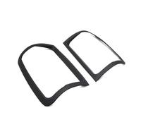 Adornos de pilotos traseros Cubiertas Para Faros Delanteros Y Traseros Para VW Para Amarok V6 2009-2022 Accesorios Exteriores Carcasas ABS Negro Mate trasera cubierta protector(Taillight Cover)