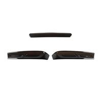 Adornos de pilotos traseros Cubiertas Para Faros Traseros Para Chevy Para Camaro 2016-2018 ABS Luz De Freno Alta Accesorios Exteriores trasera cubierta protector(3 PCS A SET)