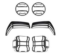 Adornos de pilotos traseros Embellecedor Para Faros Delanteros Luces Traseras Y Cejas De Rueda Coche Accesorios Exteriores Para Jeep Para Wrangler JL 2018-2023 2024 trasera cubierta protector