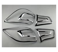 Adornos de pilotos traseros Kit De Embellecedores Cromados ABS Para Luces Traseras Para Kia Para Sportage 2010-2014 trasera cubierta protector