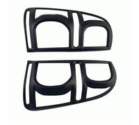 Adornos de pilotos traseros Marco De Luz Trasera ABS Chapado En Negro Para Toyota Para Hilux Para Vigo Accesorio De Modificación Para Coche Cubierta De Luz Trasera Cubierta para luz trasera