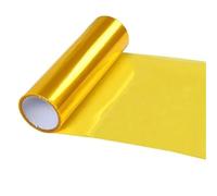 Adornos de pilotos traseros Película De PVC Transparente Para Faros Delanteros Coche 30 X 60 Cm Vinilo Adhesivo Autoadhesivo Para Cubierta de luz trasera(Gold)
