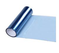 Adornos de pilotos traseros Película De PVC Transparente Para Faros Delanteros Coche 30 X 60 Cm Vinilo Adhesivo Autoadhesivo Para Cubierta de luz trasera(Azul claro)