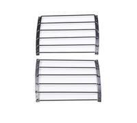 Adornos de pilotos traseros Rejilla Protectora Para Faros Delanteros Intermitentes Y Luces Antiniebla Traseras Para Mercedes Clase G W461 W463 G63 G350 G500 (2004-2018)(Headlights)