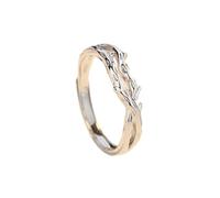 Adornos de plata de ley con nudo de corbata para parejas, adornos versátiles para la minoría., Metal