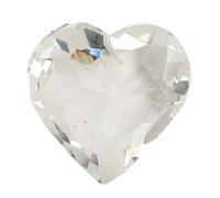 Adornos de Prisma de Corazón, Exquisito Colgante Pulido con Forma de Corazón, Colgante de Prisma para Decoración Navideña, Adorno Fotográfico, Otras Ocasiones (Transparente)