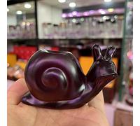 Adornos de resina de caracol para manualidades, concha de caracol que lleva la esfera, base de bola de cristal, decoración de escritorio, apto para bolas de 3 a 5 cm