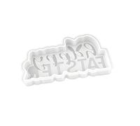 Adornos de yeso de silicona con forma de Feliz Pascua para decoración navideña, suministros de decoración de Pascua