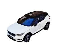 Adornos Decorativos De Metal Fundido A Presión De Aleación para Volvo XC40 2018-2022 Todoterreno SUV Escala 1:18(White 1)