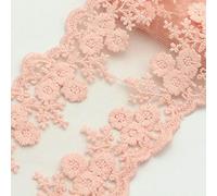 Adornos for coser, 1 yarda/lote de adornos de encaje Floral for decoración de bodas, costura de vestidos DIY(Color 4 4.92in)