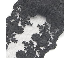 Adornos for coser, 1 yarda/lote de adornos de encaje Floral for decoración de bodas, costura de vestidos DIY(Color 8 4.92in)