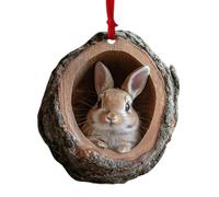 Adornos navideños Animales | Decoraciones para árboles Navidad Animales Bosque | Modelo Animal del árbol de Navidad Adorno acrílico | Decoraciones Colgantes Animales Bosque para decoración navideña