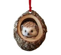 Adornos navideños Animales | Decoraciones para árboles Navidad Animales Bosque | Modelo Animal del árbol de Navidad Adorno acrílico | Decoraciones Colgantes Animales Bosque para decoración navideña