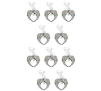 Adornos navideños con de , con texto en inglés "A Piece of Heart is in Heaven", adorno para árbol de Navidad, adorno conmemorativo de doble cara, duradero, fácil de usar