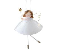 Adornos Navideños De Ángel - Decoraciones De Ángeles Colgantes Artesanales | Colgante Invierno Adorable para Decoración Fiestas Cumpleaños Pared