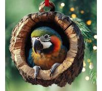 Adornos navideños de Animales | Patrón Animales del árbol de Navidad | Decoración Animales del Bosque | Adornos Colgantes de Navidad acrílicos 2D, Decoraciones para decoración de árboles de Navidad