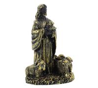 Adornos navideños de Escritorio Graceling para decoración del hogar, decoración de Mesa navideña, artesanías, Regalos de Resina, Estatua Sagrada, Figura católica de Resina.