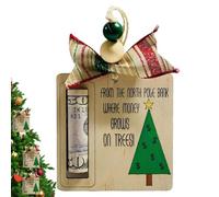 Adornos navideños para Dinero, Titular de Dinero para Navidad - Adornos navideños con Dinero | Lindos Adornos para Guardar Dinero, se Pueden Escribir bendiciones en la Parte Posterior para la Sala de