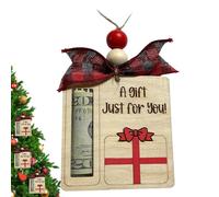 Adornos navideños para Dinero, Titular de Dinero para Navidad - Adornos navideños con Dinero | Titular del dólar en Efectivo, se Pueden Escribir bendiciones en la Parte Posterior del árbol de Navidad