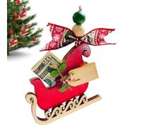 Adornos navideños para dinero, Titular de dinero para Navidad,Divertidos titulares de billetes navideños | Lindos adornos para guardar dinero, se pueden escribir bendiciones en la parte posterior para