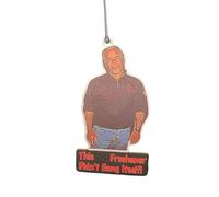 Adornos para árbol de Navidad, ambientador colgante de coche con texto en inglés "Jesus I Saw Thing", divertidos ambientadores de coche, decoración colgante de Jeffrey Epstein, bonita decoración de
