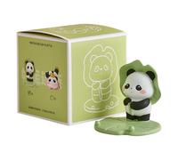 Adornos para pasteles Panda Soporte para teléfono móvil Escritorio Adornos pequeños Decoración de oficina Descompresión Salario Gas pobre