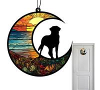 Adornos para pérdida de mascotas, colgante conmemorativo para perros,Adornos navideños para perros Decoración acrílica colorida para perros - Adornos de simpatía para perros, colgantes conmemorativos