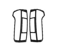 Adornos Pilotos Traseros Cubierta Cromada ABS Para Luces Traseras Embellecedores Faros Antiniebla Traseros Para GWM Para Great Wall Camioneta Power Power 2020-2022(Matte Black)