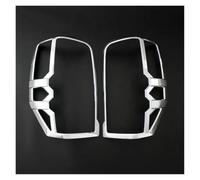 Adornos Pilotos Traseros Cubierta Luz Trasera ABS Para Mitsubishi Para Triton L200 MR 2019-2022 Para Ram 1200 Para Strada Para Strakar Cabina Doble Cubierta Luz Trasera(Chrome)