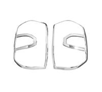 Adornos Pilotos Traseros Embellecedor Cubierta De Luz Trasera Decorativo Para Ford Para Ranger Para Wildtrak T9 2023-2025 Coche Doble Cabina(Chrome)