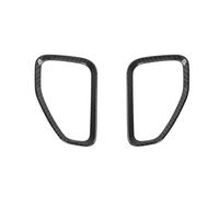Adornos Pilotos Traseros Embellecedor De Lámpara Trasera Para Jeep Para Renegade 2016-2024, Molduras Decorativas Para Cubierta De Luz Trasera Exterior(Mirada de fibra de carbono)