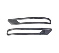 Adornos Pilotos Traseros Para Outlander 2023 2024 ABS Negro Brillante Luz Antiniebla Trasera Moldura Cubierta Marco Tira Parachoques Trasero(Carbon Fog light 23-26)