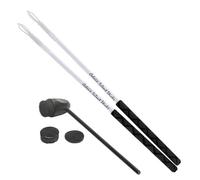 Adoro Silent Sticks & Bassdrum Beater Set - Silenciador Drumssticks & Bass Drum Beater für Akustik Schlagzeug oder Cajon Pedal - (keine Drum Shield, Schlagzeug Dämpfer oder Bass Dämpfer mehr nötig)