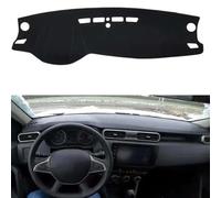 ADOSIA Coche Fundas Salpicadero para Dacia Duster 2023+,Cubierta Tablero Alfombrilla Antideslizante Protector Panel Instrumentos Dash Cover Interiores Accesorios,Right Rudder-Black