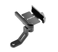 ADOYUPIL Soporte para teléfono de Moto para Yam@&aha Tdm850 Tdm900 TDM 850 900 Soporte para Teléfono Móvil Manillar Espejo para GPS Gira 360° Accesorios para Motocicleta(Y-3)