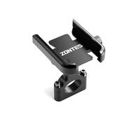 ADOYUPIL Soporte Teléfono Móvil Motocicleta para Zontes 368G 703F 350R 350V 350S 350T 310 350 R/X/M ZT310R ZT125 G1 125U Soporte para Teléfono Móvil Y para GPS para Motocicleta(Handlerbar Black)