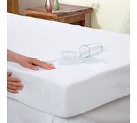 ADP Home - Protector de colchón - Microfibra - Transpirable - Funda para colchón estira hasta 30 cm de Profundidad (Cama de 135 CM)