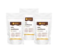 ADPAN - Harina Multiusos Sin Gluten - Preparado para Repostería, Pan, Pizza y cocina diaria - Mix Versátil para Recetas Dulces y Saladas - Apto para Celiacos y Veganos (Pack)