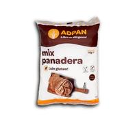 ADPAN Preparado de Pan | 1 kg | Sin Gluten | Vegano | Mix Panadera Sin Gluten | Fibra | Mezcla para Pan | Sin Lactosa