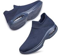 ADQ Zapatillas Deportivas Mujer Zapatillas Casual para Mujer Slip On Sneakers Ligero Transpirable con Air Cushion Support sin Cordones