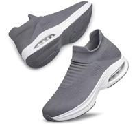 ADQ Zapatillas Deportivas Mujer Zapatillas Casual para Mujer Slip On Sneakers Ligero Transpirable con Air Cushion Support sin Cordones