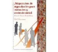 Adquisición de segundas lenguas, variación y contexto social (Cuadernos de didáctica del español/LE)