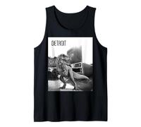 Adquisición de T-Rex de Detroit Michigan - Dinosaurio urbano Camiseta sin Mangas