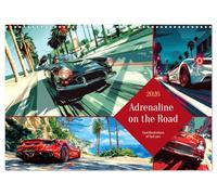 Adrenaline on the Road (Wall Calendar 2026 DIN A3 landscape), CALVENDO 12 Month Wall Calendar: Let yourself be enchanted by the magic of speed