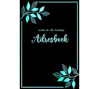 Adresboek met A-Z-Index: Handig en Overzichtelijk - Ideaal voor het veilig bewaren van al je adressen en telefoonnummers