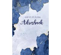 Adresboek met A-Z-Index: Handig en Overzichtelijk - Ideaal voor het veilig bewaren van al je adressen en telefoonnummers.